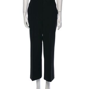 Proenza Schouler Black Straight Leg Pants